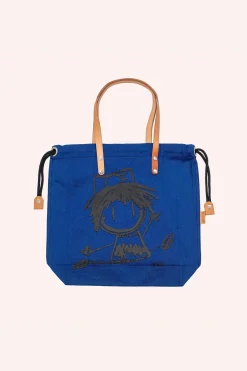 Ali Rapp for Anna Sui Medium Tote Bag with Leather Handle