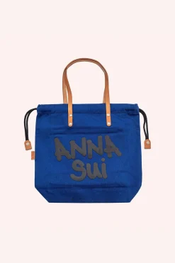 Ali Rapp for Anna Sui Medium Tote Bag with Leather Handle