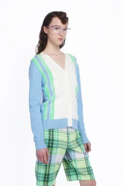Amalfi Knit Cardigan-Baby Blue