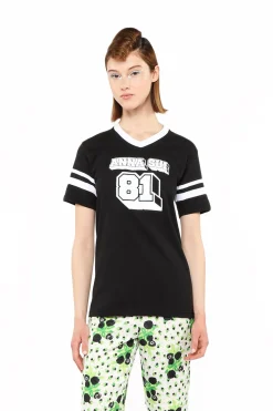 Anna Sui Logo T-Shirt Black
