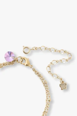 Aquamarine Butterfly Bracelet