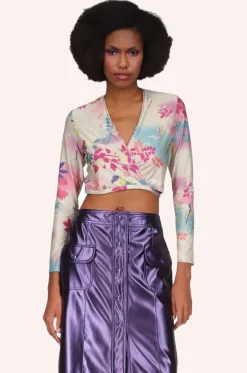 Atlantis Garden Wrap Top