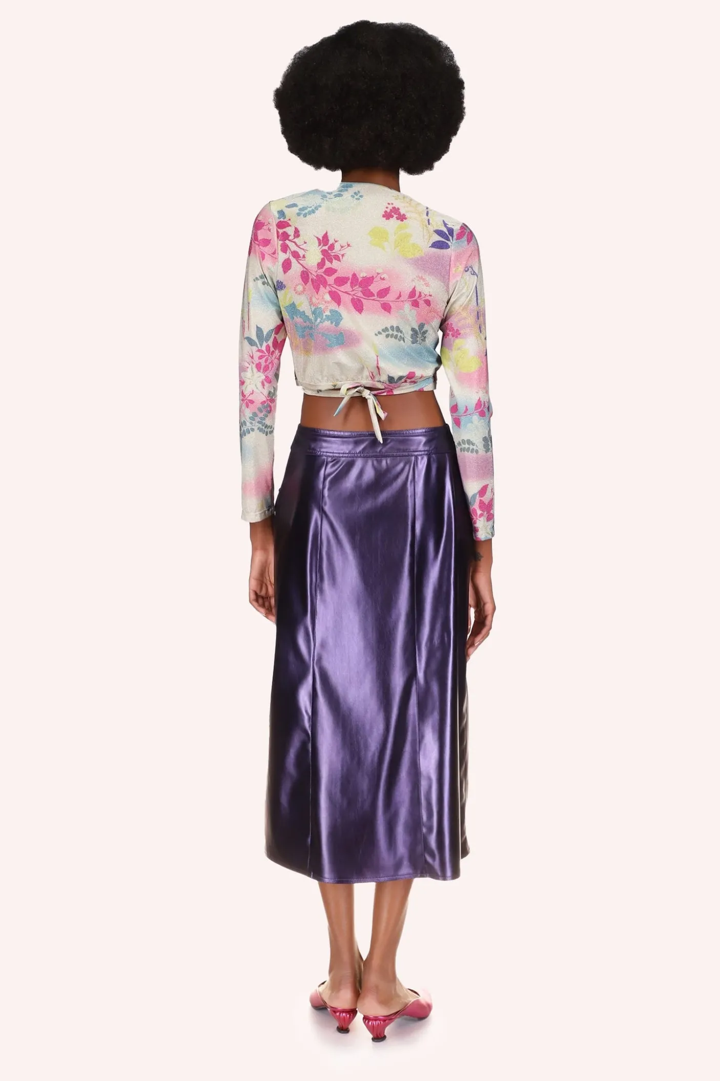 Atlantis Garden Wrap Top