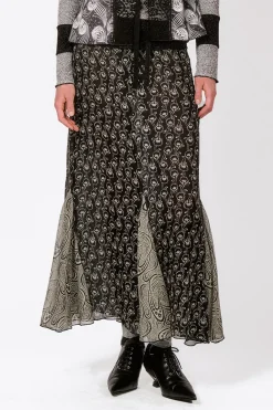 Beardsley Combo Maxi Skirt