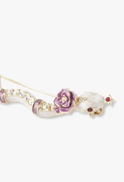 Bejeweled Snake Brooch
