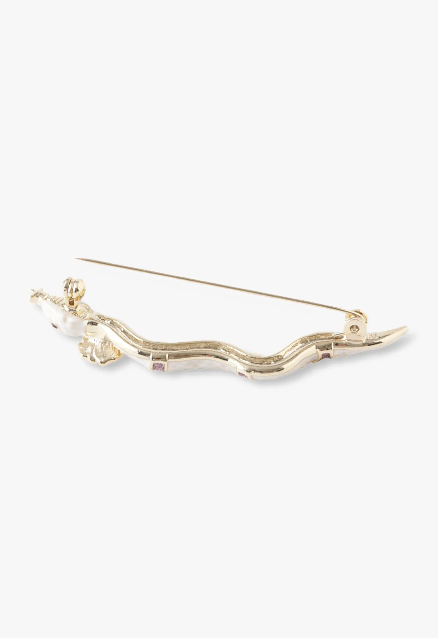 Bejeweled Snake Brooch