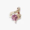 Bejeweled Snake Ear Cuff