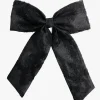 Black Lace Combo Bow Hair Clip