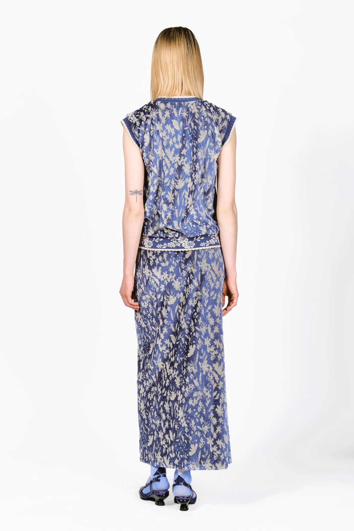Bluebell Velour Vest
