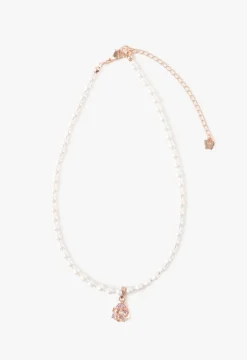 Butterfly & Rose Necklace Duo - Rose Gold