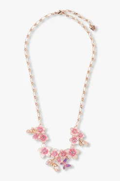 Butterfly Cherry Blossom Necklace