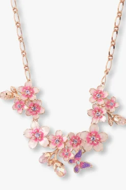 Butterfly Cherry Blossom Necklace