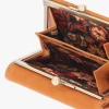 Butterfly Embossed Keyhole Mini Wallet