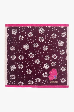 Butterfly Flowers Washcloth