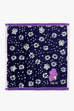 Butterfly Flowers Washcloth