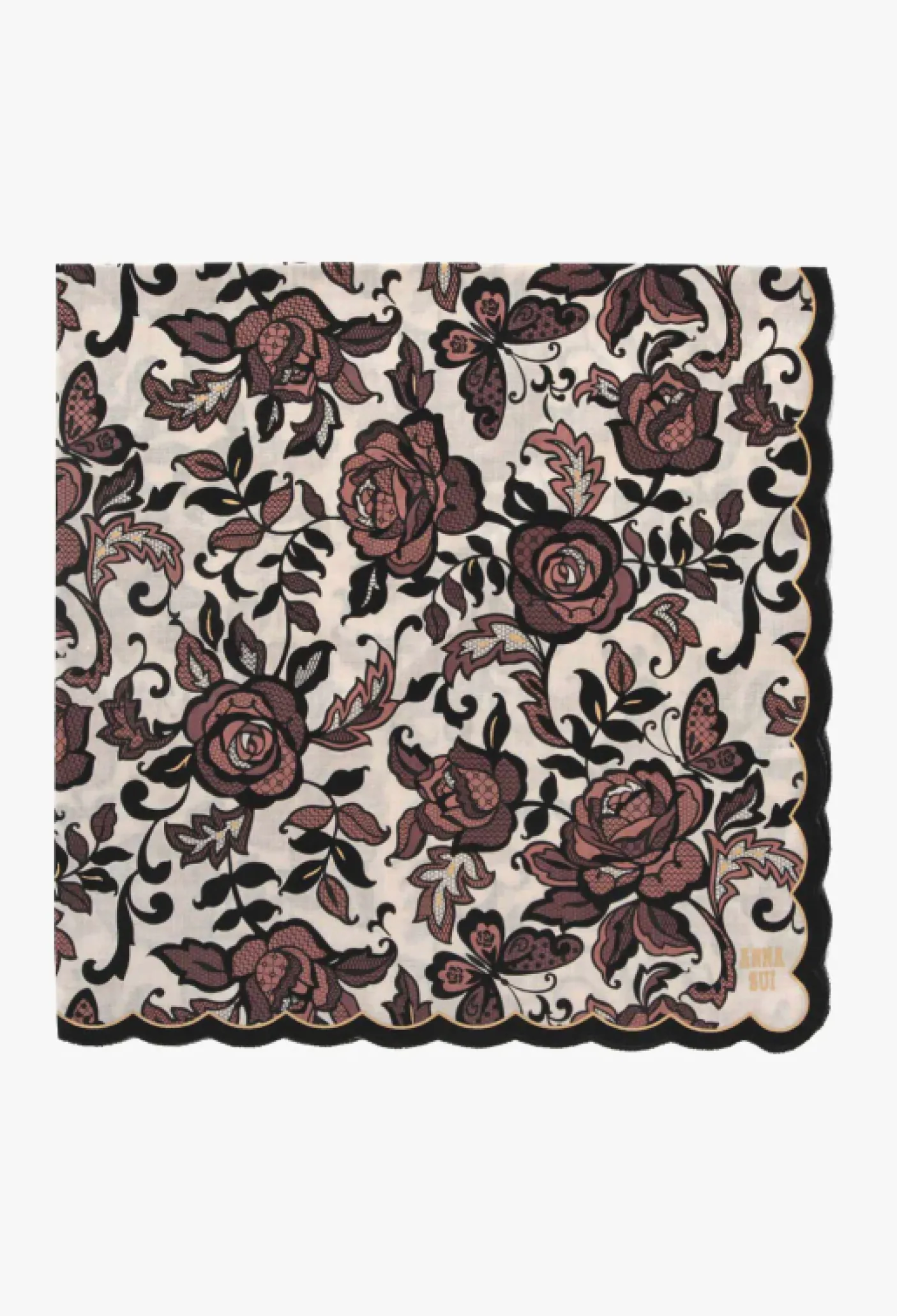 Butterfly Garden Handkerchief