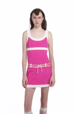Cabana Terry Belted Dress