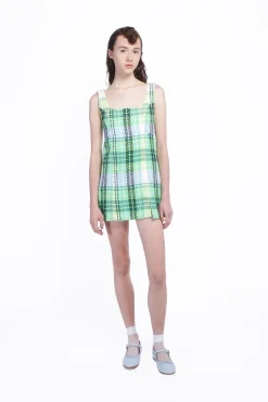 Capri Plaid Mini Dress
