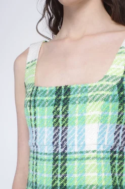 Capri Plaid Mini Dress