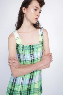 Capri Plaid Mini Dress