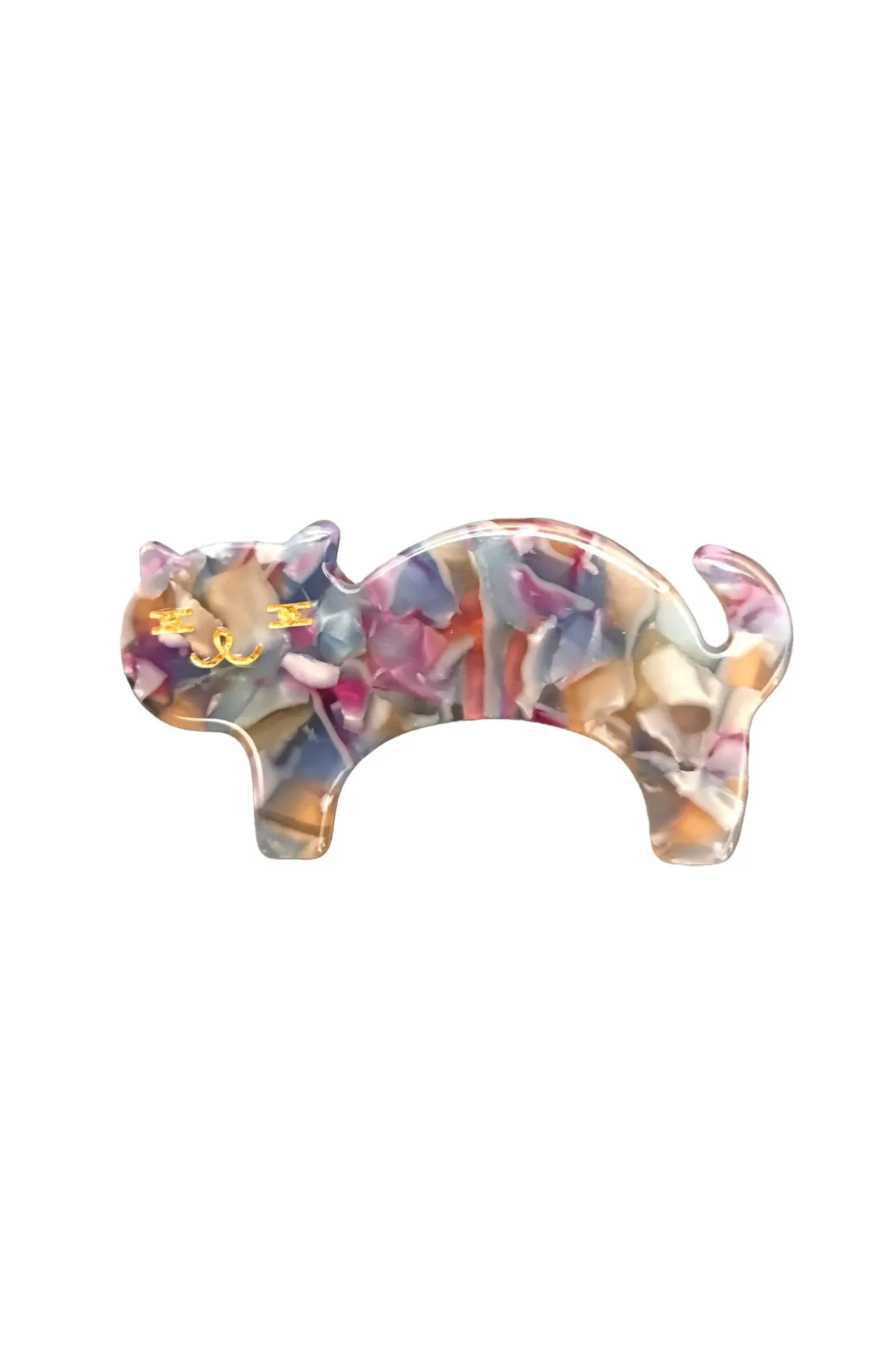 Cat Hair Clamp Rainbow