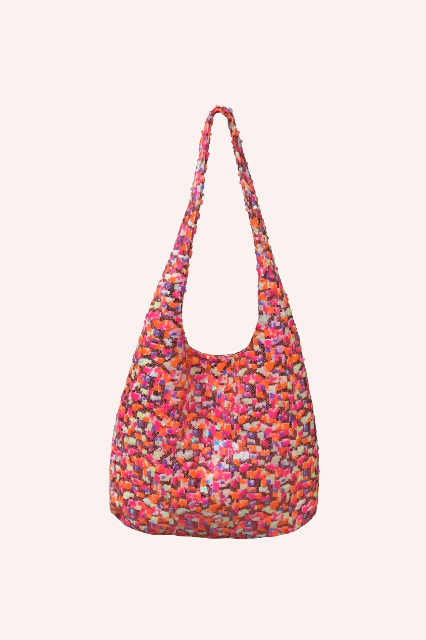 Celestial Sequins Hobo Bag