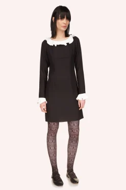 Combo Crepe Dress