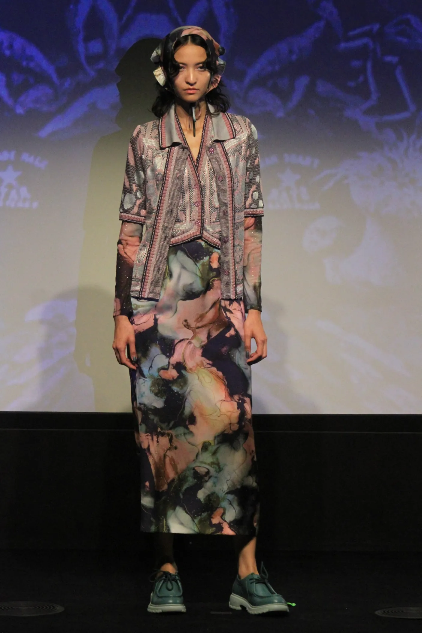Cosmos Satin Skirt