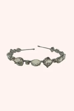 Enchanted Crystals Headband Silver