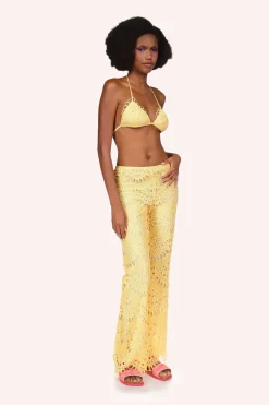 Eyelet Pants