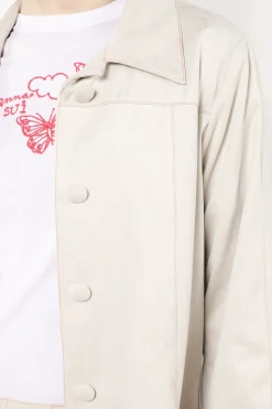 Faux Suede Coat
