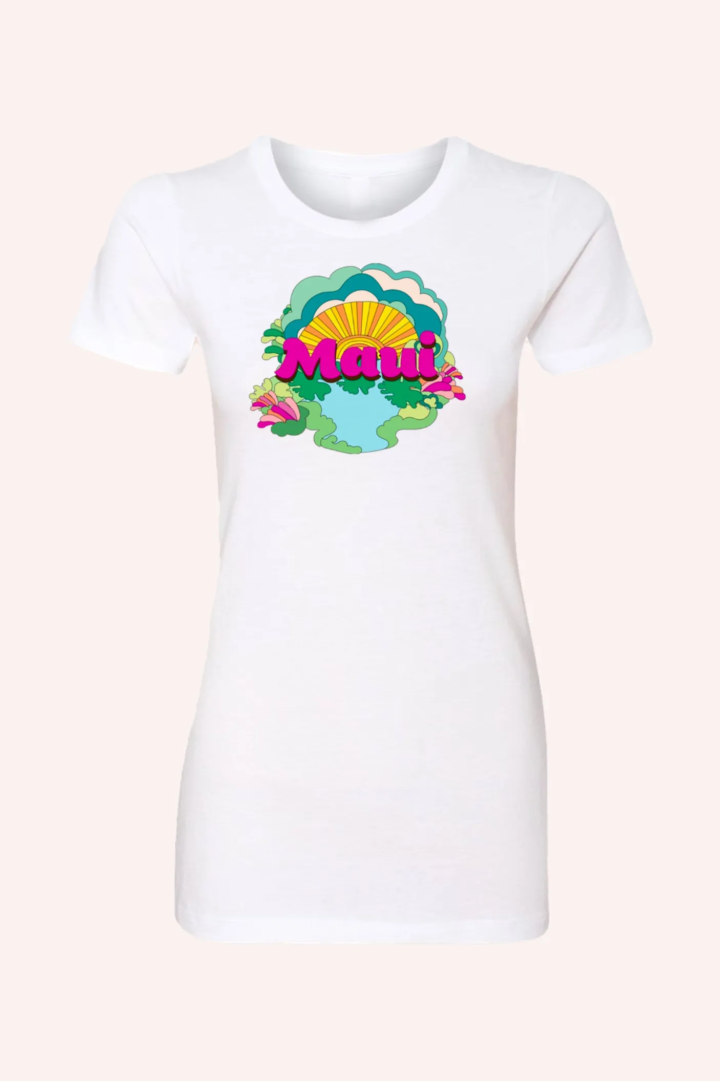 Fitted Maui Tee