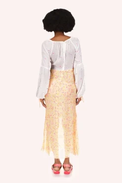 Floral Swiss Dot & Arcadia Blossom Princess Dress