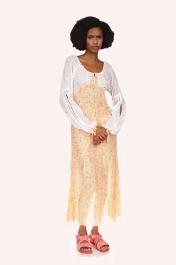 Floral Swiss Dot & Arcadia Blossom Princess Dress