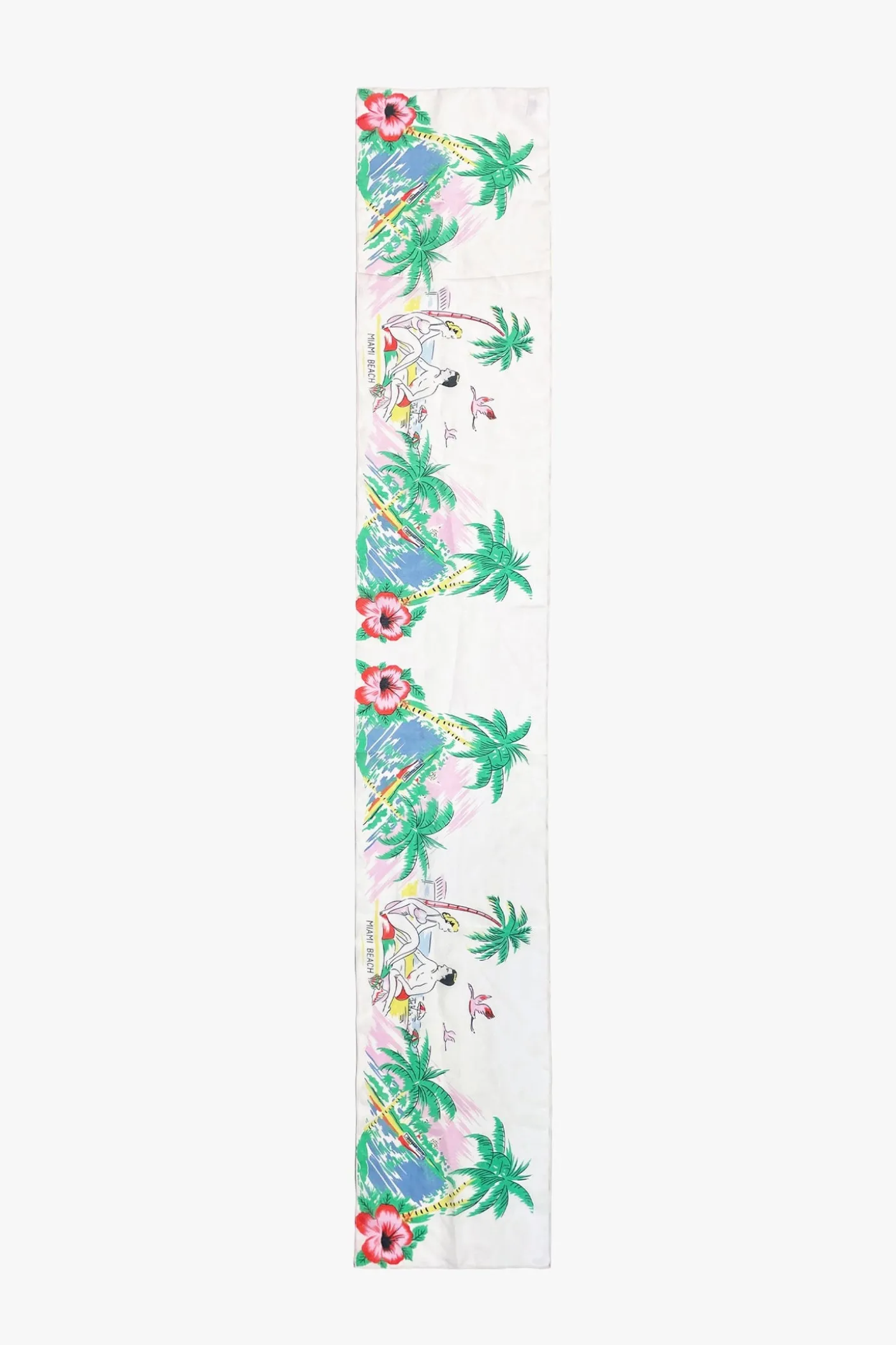 Florida Silk Voile Long Scarf
