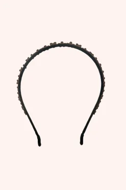 Forget Me Not Headband Black