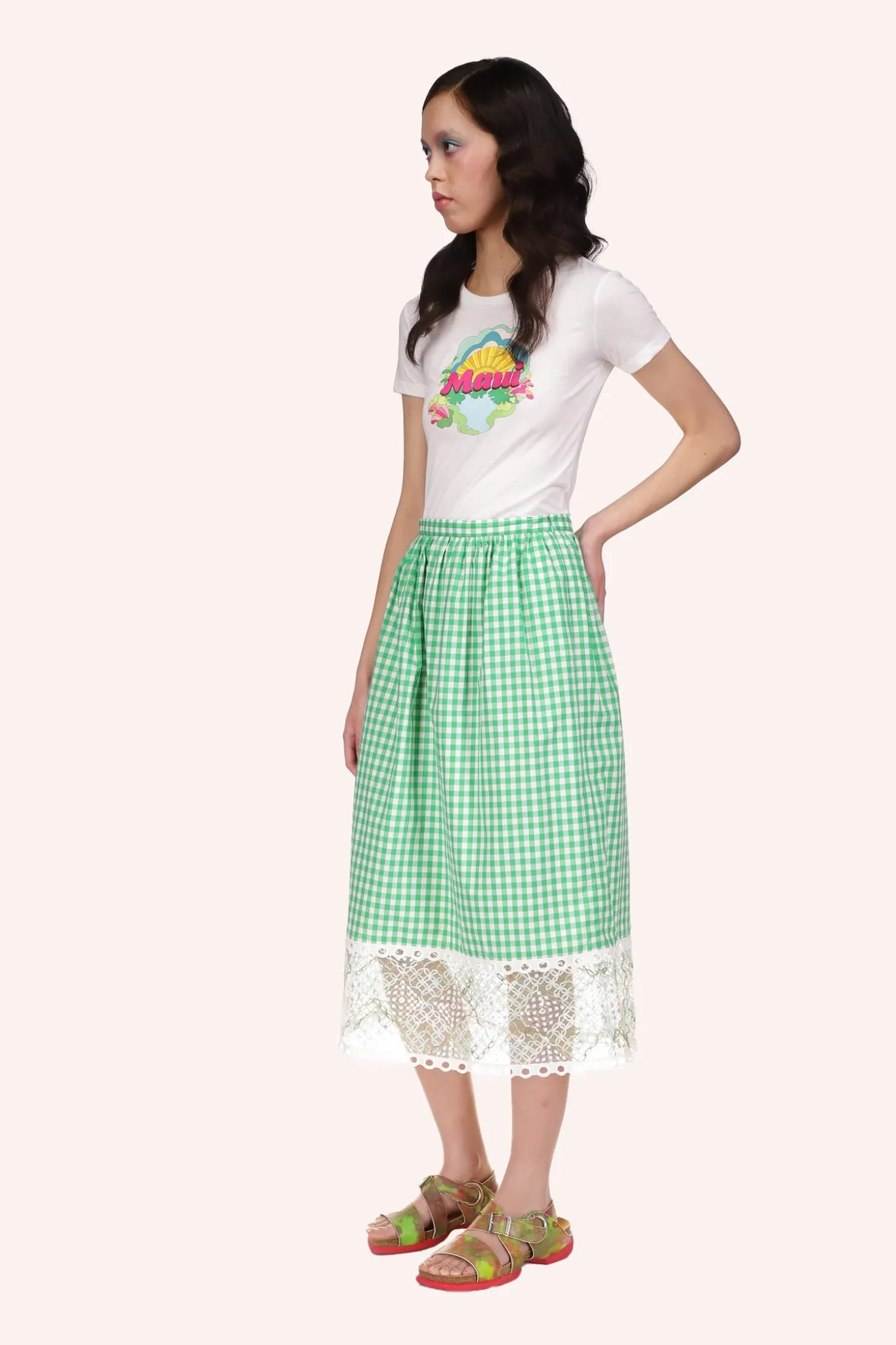 Gingham Skirt