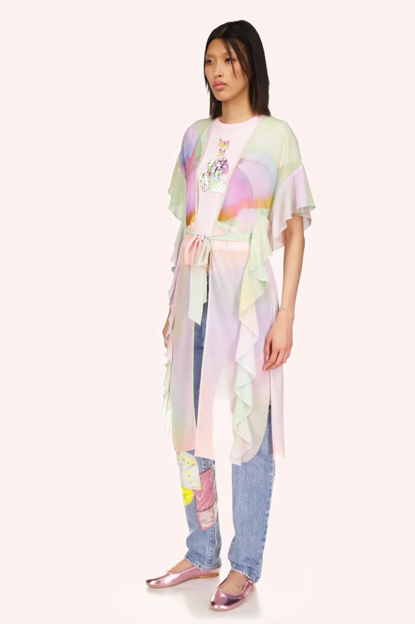 Impressionism Butterfly Kaftan