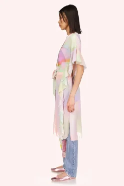 Impressionism Butterfly Kaftan
