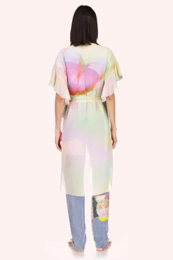 Impressionism Butterfly Kaftan