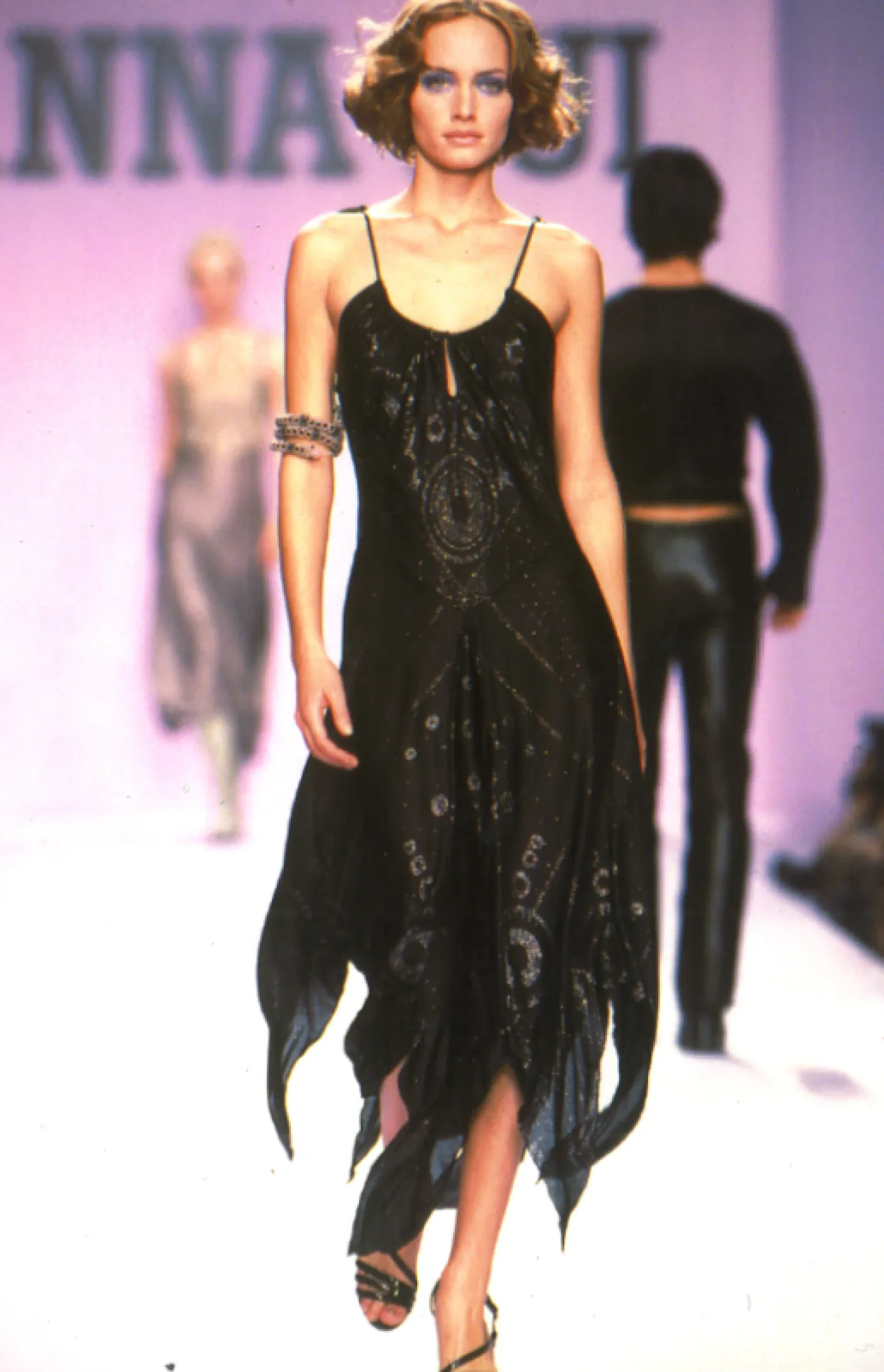 Jubilee Velvet Godet Dress