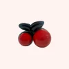 Jumbo Cherry Jaw Clip Black