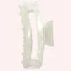 Jumbo Peek-a-Boo Clip Ivory