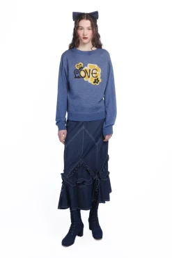 Knitwear Love Sweater Cornflower