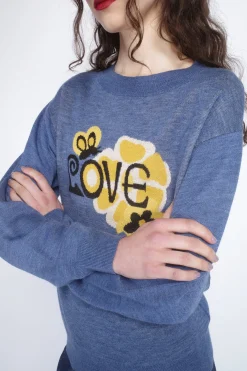 Knitwear Love Sweater Cornflower