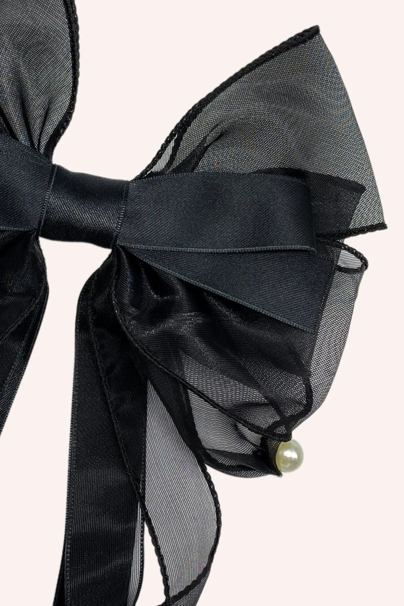 Large Bow Barrette