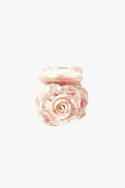 Layered Rosette Hair Jaw Clip