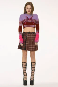 Limited Edition: Anna Sui x Heaven by Marc Jacobs Butterfly Sweater Pink/Purple