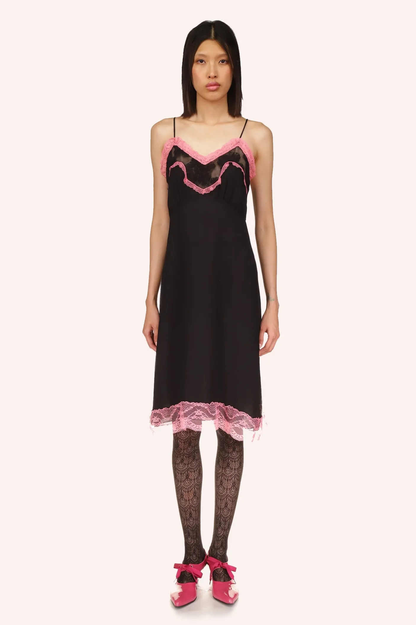 Lingerie Chiffon Slip Dress