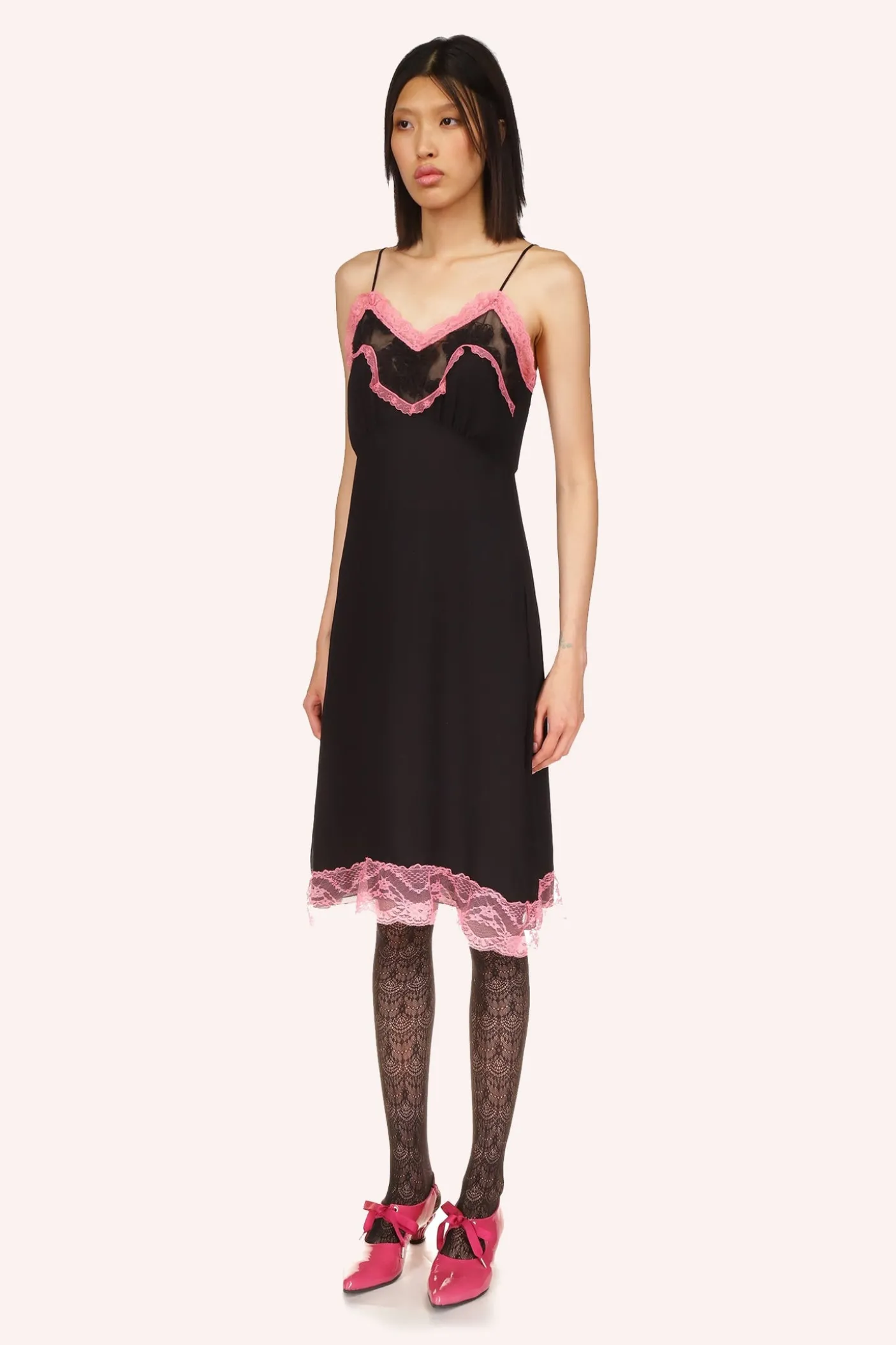 Lingerie Chiffon Slip Dress